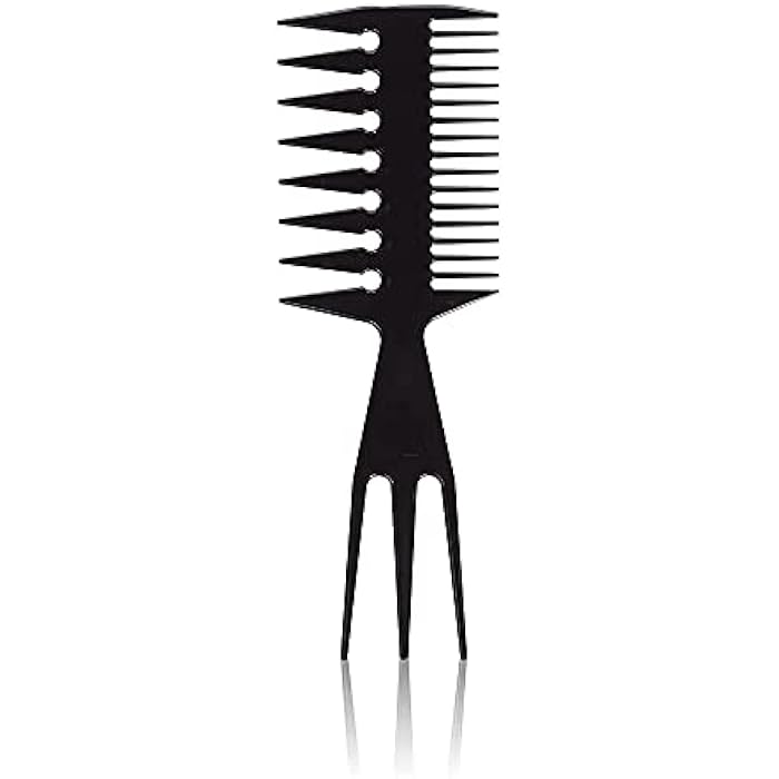 3 in 1 Hair Comb, Wide Tooth Comb Design, Hair Styling Tools and Detangling Comb, Hair Cutting Accessories 1pcs - Image 1